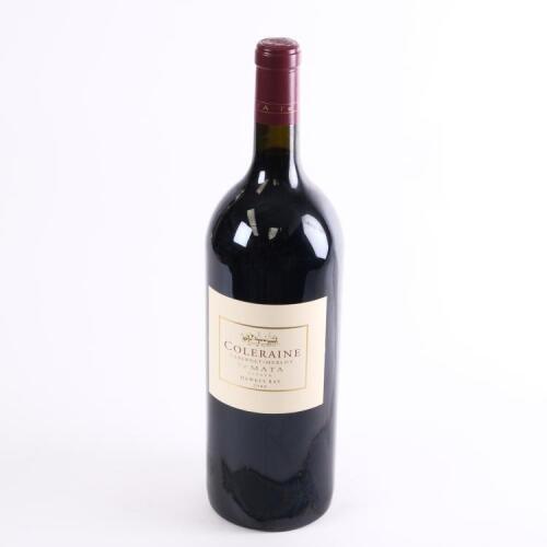 (1) 2000 Te Mata Estate Coleraine 1500ml, Hawkes Bay