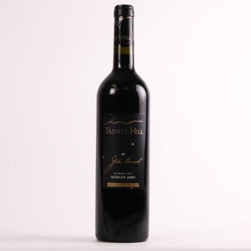 (1) 2001 Trinity Hill Merlot, Gimblett Gravels