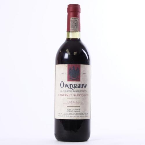 (1) 1990 Overgaauw Cabernet Sauvignon, Stellenbosch South Africa
