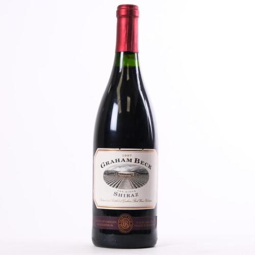 (1) 1997 Graham Beck Shiraz, Robertson South Africa