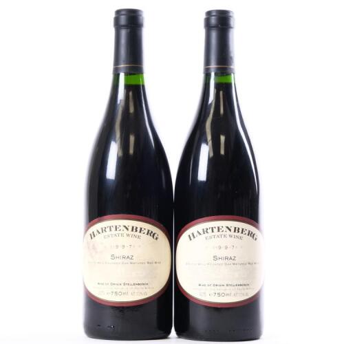 (2) 1997 Hartenberg Shiraz, Stellenbosch South Africa