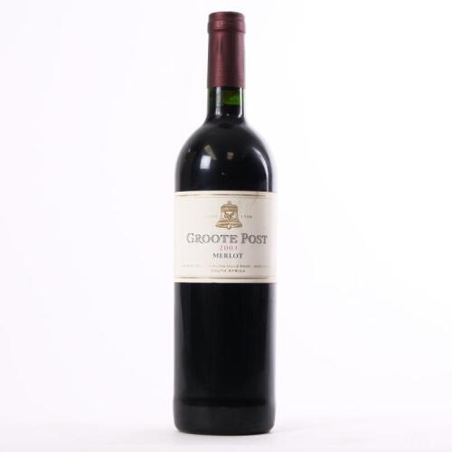 (1) 2003 Groote Post Merlot, Darling South Africa