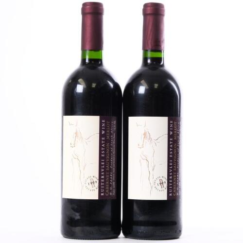 (2) 1999 Ruitersvlei Cabernet Sauvignon/Merlot, Paarl South Africa