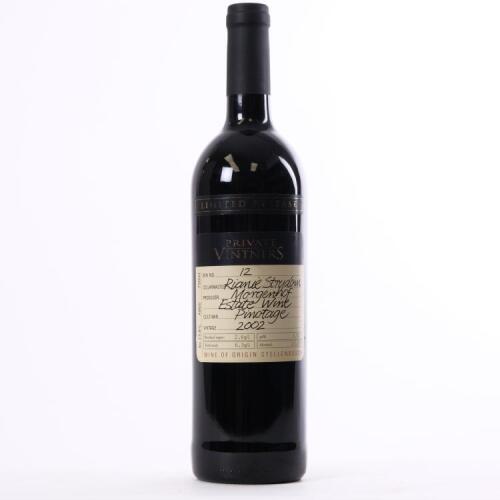 (1) 2002 Private Vintners Rianie Stydom Pinotage, Stellenbosch South Africa