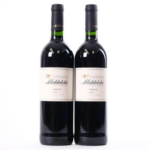 (2) 2006 Middelvlei Shiraz, Stellenbosch South Africa