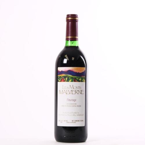 (1) NV Clos Malverne Les Monts Pinotage, Coastal Region South Africa