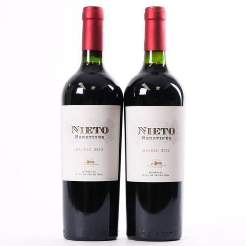 (2) 2013 Nieto Malbec, Lujan de Cuyo Argentina