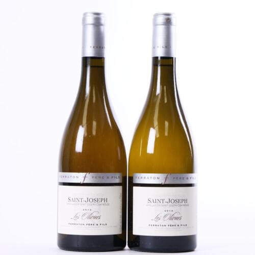 (2) 2013 Ferraton Les Oliviers Saint Joseph Blanc*