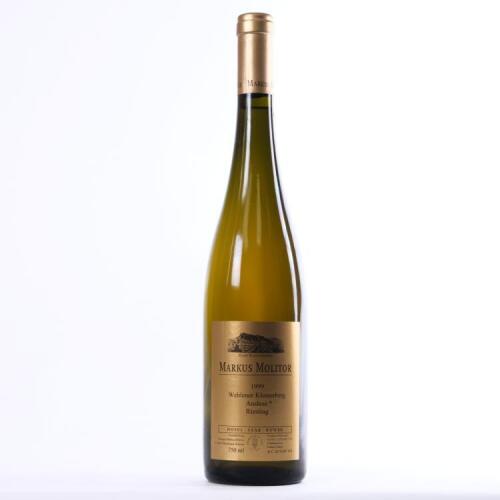 (1) 1999 Markus Molitor Wehlener Klosterberg Riesling Auslese 1 Star, Mosel Saar Ruwer