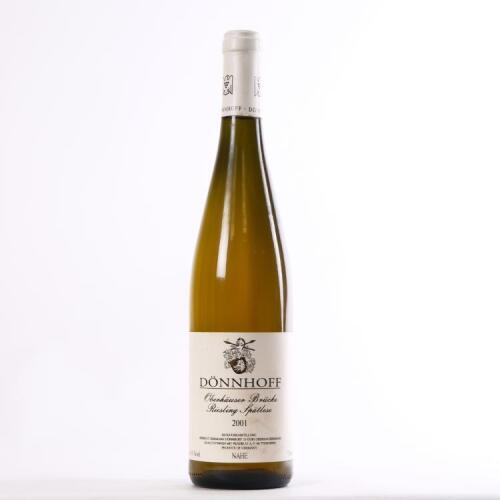 (1) 2001 Donnhoff Oberhauser Brucke Riesling Spatlese, Nahe