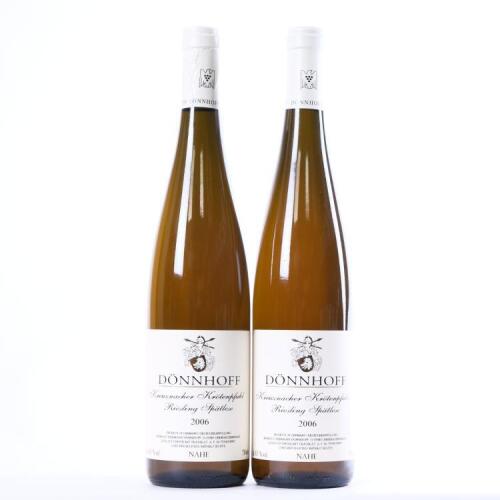 (2) 2006 Donnhoff Kreuznacher Krotenpfuhl Riesling Spatlese, Nahe