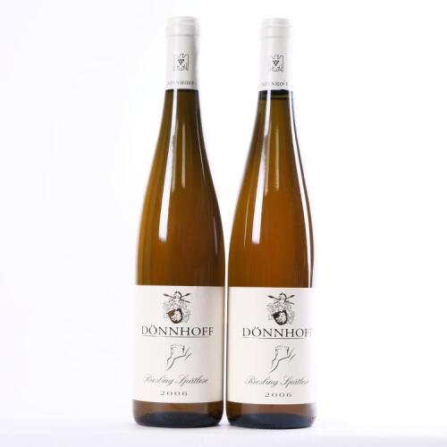(2) 2006 Donnhoff Riesling Spatlese, Nahe