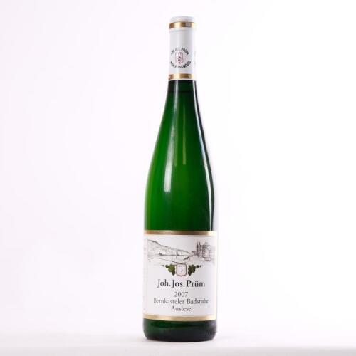 (1) 2007 Joh. Jos. Prum Bernkasteler Badstube Riesling Auslese, Mosel Saar Ruwer