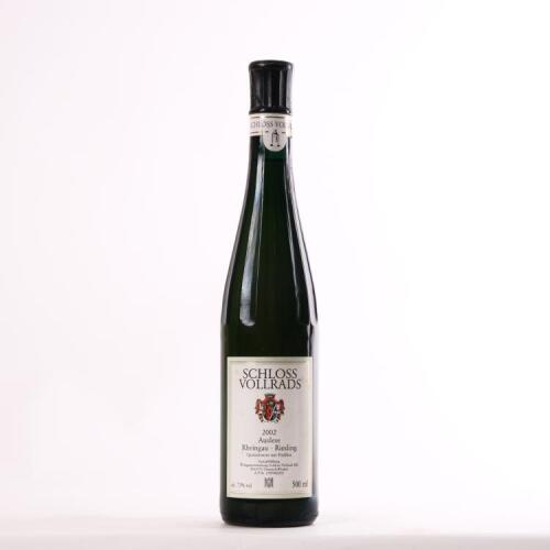 (1) 2002 Schloss Vollrads Riesling Auslese 500ml, Rheingau