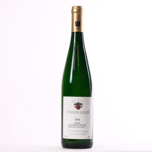 (1) 2004 Weingut Schloss Lieser Lieser Niederberg Helden Riesling Auslese 2 Star, Mosel Saar Ruwer
