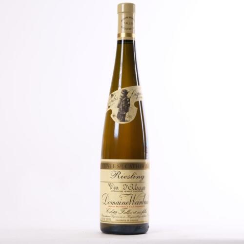 (1) 2002 Domaine Weinbach Cuvee Ste Catherine Riesling