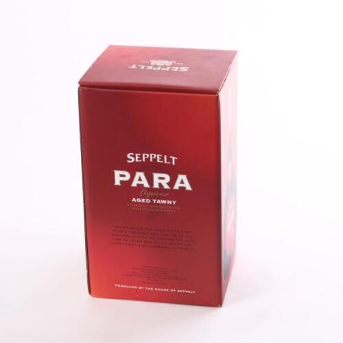 (1) Seppelts Para Vintage Tawny bottling # 124, South Australia