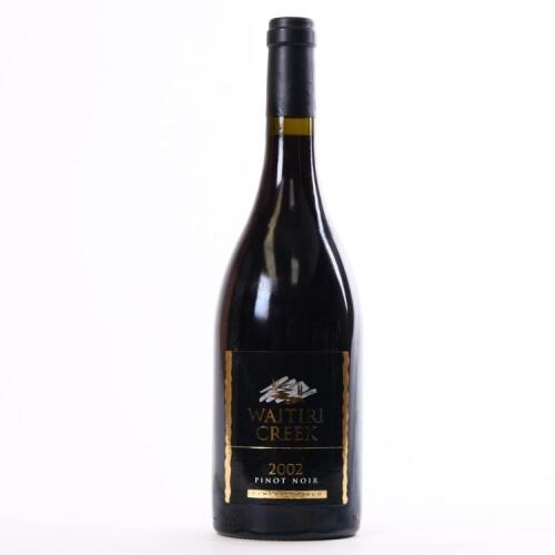 (1) 2002 Waitiri Creek Pinot Noir, Central Otago