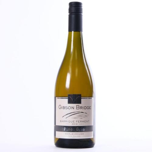 (1) 2013 Gibson Bridge Barrique Fermented Pinot Gris, Marlborough