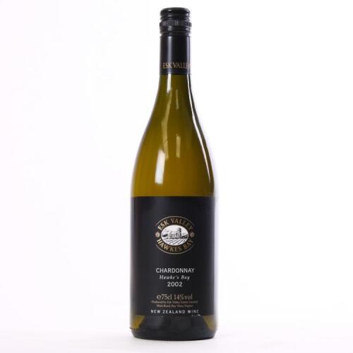 (1) 2002 Esk Valley Chardonnay, Hawkes Bay