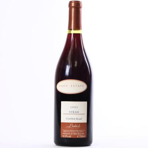 (1) 1995 Babich Mara Estate Syrah, Hawkes Bay
