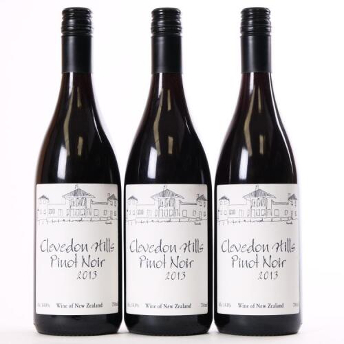 (3) 2013 Clevedon Hills Pinot Noir, Clevedon