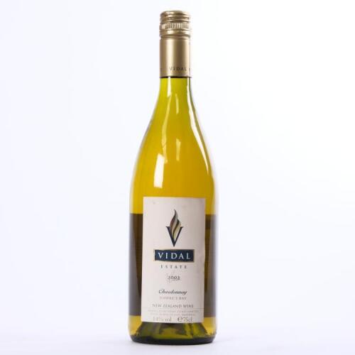 (1) 2002 Vidal Estate Chardonnay, Hawkes Bay