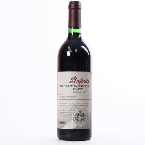 (1) 1997 Penfolds Bin 707 Cabernet Sauvignon, South Australia