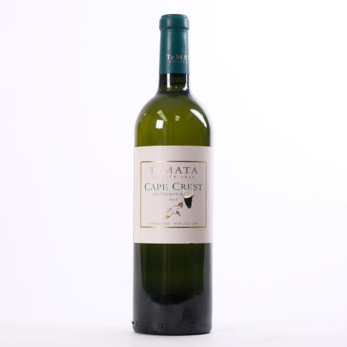 (1) 2015 Te Mata Estate Cape Crest Sauvignon Blanc, Hawkes Bay