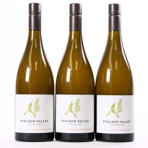 (3) 2018 Pyramid Valley Chardonnay, North Canterbury