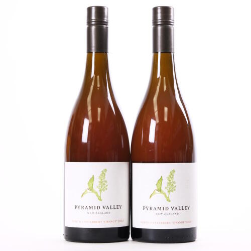 (2) 2020 Pyramid Valley Orange, North Canterbury