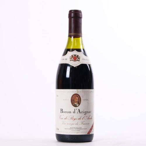 (1) 1991 Baron d'Arignac, Vin de Pays deL'Aude