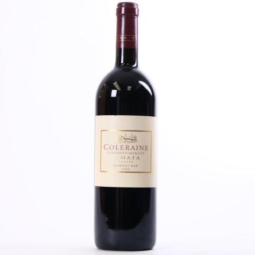 (1) 2004 Te Mata Estate Coleraine, Hawkes Bay