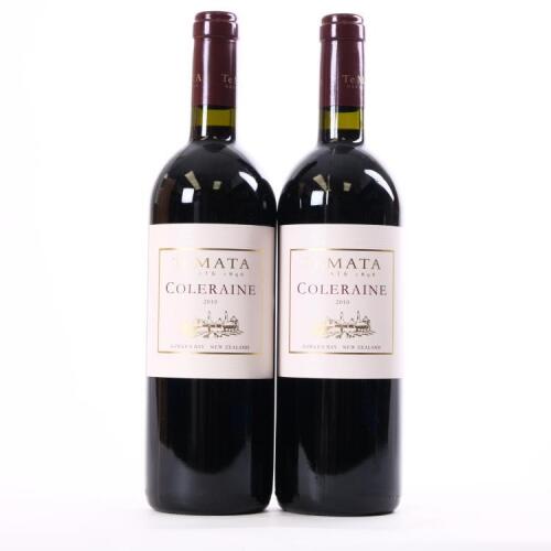 (2) 2010 Te Mata Estate Coleraine, Hawkes Bay