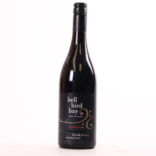 (1) 2014 Bell Bird Bay Reserve Syrah, Hawkes Bay