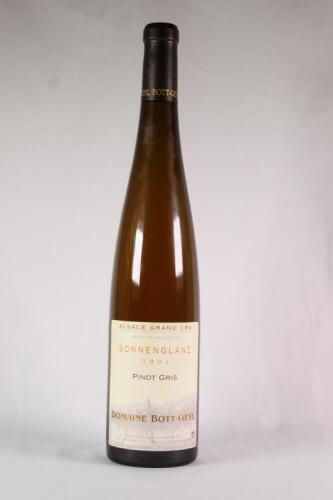 (1) 2002 Bott Geyl Sonnenglanz Pinot Gris Grand Cru