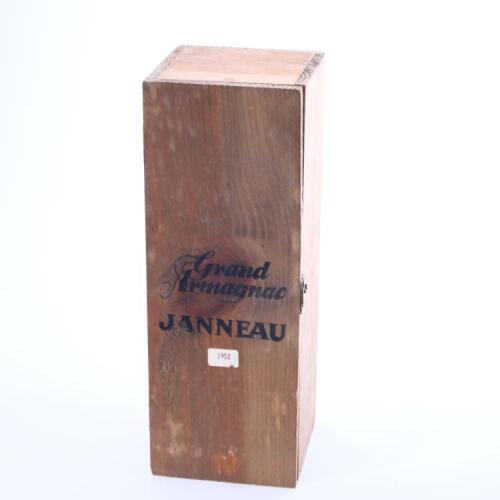 (1) 1958 Janneau Grande Fine Armagnac