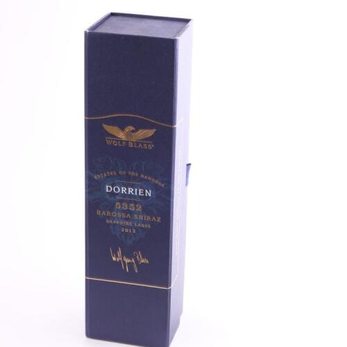 (1) 2012 Wolf Blass Sapphire Label Dorrien Vineyard 5352 Shiraz, Barossa SA