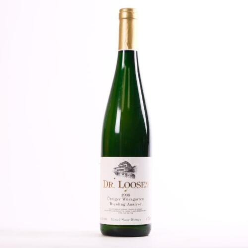 (1) 1998 Dr Loosen Urziger Wurzgarten Riesling Auslese Goldkapsel, Mosel Saar Ruwer