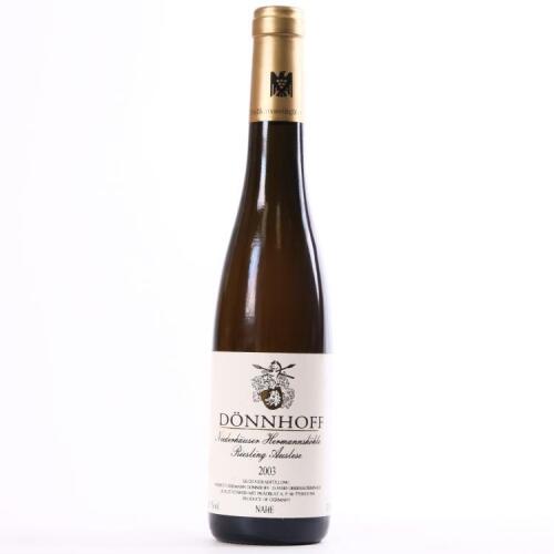 (1) 2003 Donnhoff Niederhauser Hermannshohle Riesling Auslese Gold Kapsule 375ml, Nahe