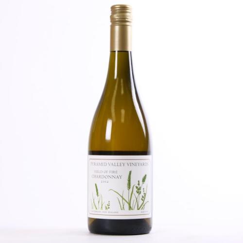 (1) 2012 Pyramid Valley Vineyards Field of Fire Chardonnay, Waikari