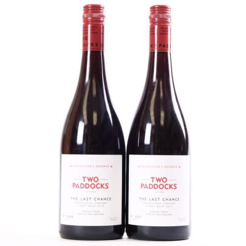 (2) 2013 Two Paddocks The Last Chance Pinot Noir, Earnscleugh
