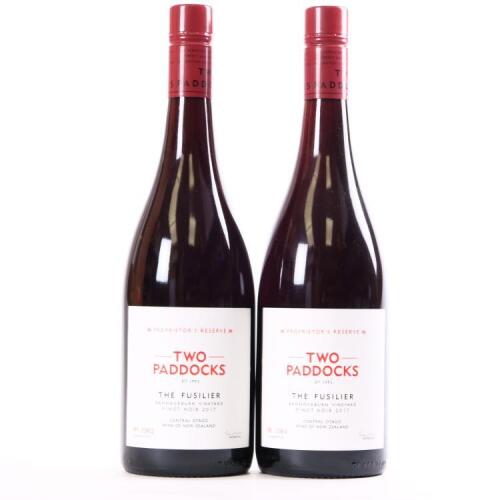 (2) 2017 Two Paddocks Fusilier Pinot Noir, Bannockburn