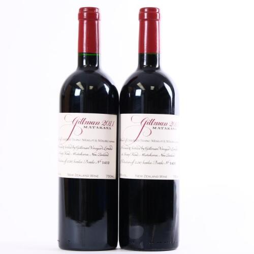 (2) 2011 Gillman Vineyard Red, Matakana