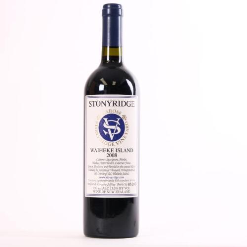 (1) 2008 Stonyridge Vineyard Larose, Waiheke
