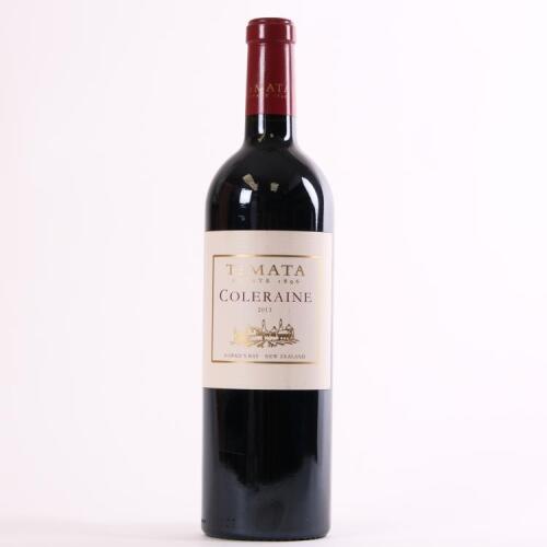 (1) 2013 Te Mata Estate Coleraine, Hawkes Bay