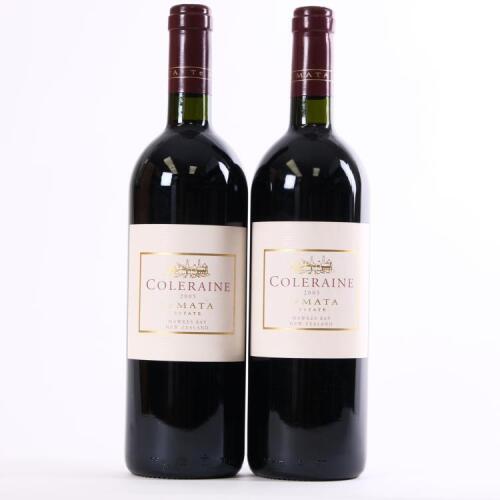 (2) 2005 Te Mata Estate Coleraine, Hawkes Bay