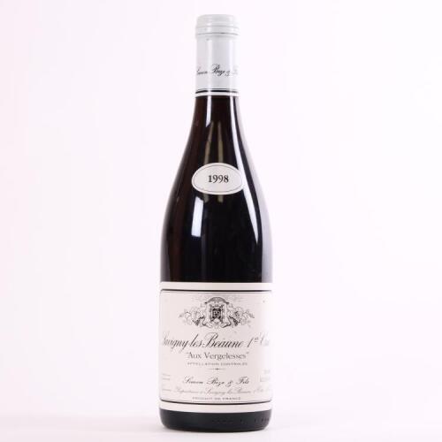 (1) 1998 Simon Bize & Fils Savigny-les- Beaune Aux Vergelesses 1er Cru, Cote de Beaune