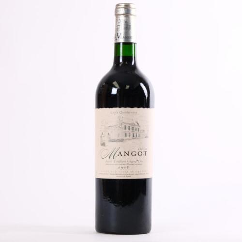 (1) 1998 Chateau Mangot, St Emilion