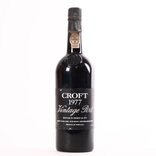 (1) 1977 Croft Vintage, Oporto